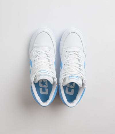 Converse Fastbreak Pro Mid Shoes - White / Light Blue / White