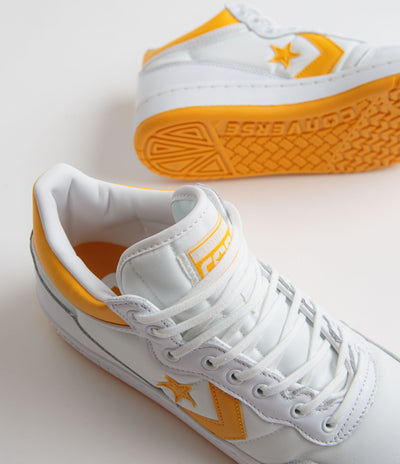 Converse Fastbreak Pro Mid Shoes - White / Light Yellow