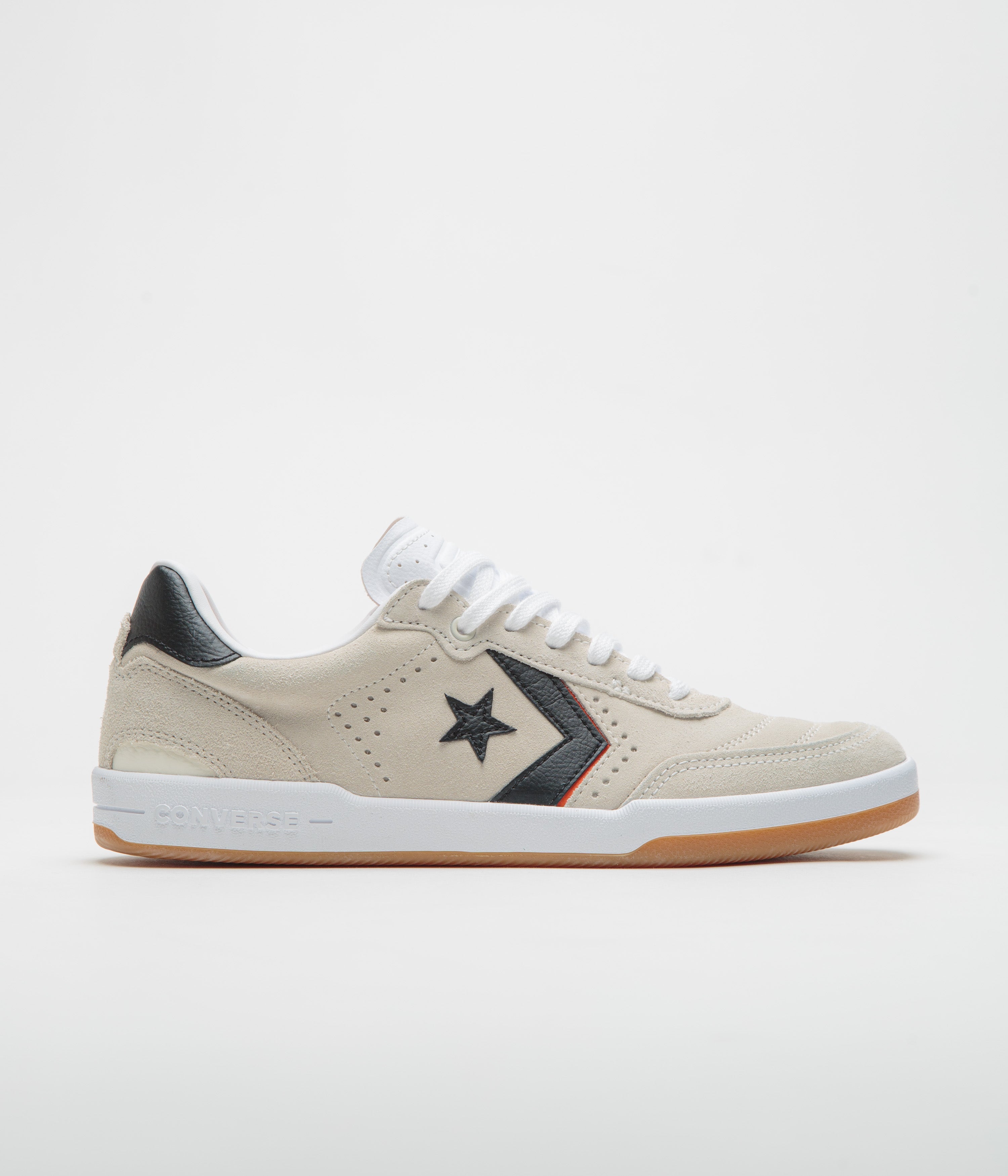 Converse Louie Lopez Pro 2 Shoes in Egret and White / Orange