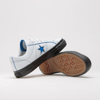 Converse One Star Pro Ox Eddie Cernicky Shoes - White / Black / Kinetic Blue thumbnail