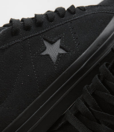 Converse One Star Pro Ox Shoes - Black / Black / Black / Black