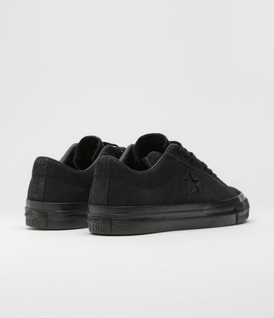 Converse One Star Pro Ox Shoes - Black / Black / Black / Black