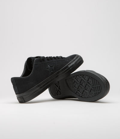 Converse One Star Pro Ox Shoes - Black / Black / Black / Black