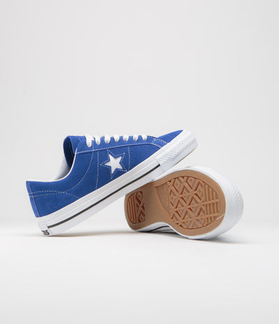 Converse One Star Pro Ox Shoes - Blue / White