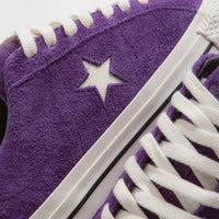 Converse One Star Pro Ox Shoes in Night Purple and Egret / Black thumbnail