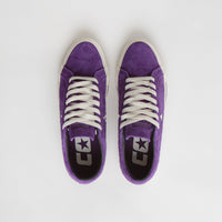 Converse One Star Pro Ox Shoes in Night Purple and Egret / Black thumbnail