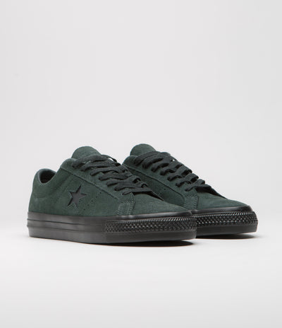 Converse One Star Pro Ox Shoes - Secret Pines / Black / Black