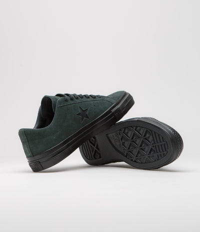 Converse One Star Pro Ox Shoes - Secret Pines / Black / Black