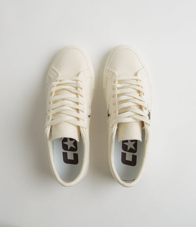 Converse One Star Pro Shoes - Converse One Star white leather sneakers