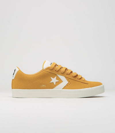 Converse PL Vulc Pro Ox Shoes in Sunflower Gold and Egret