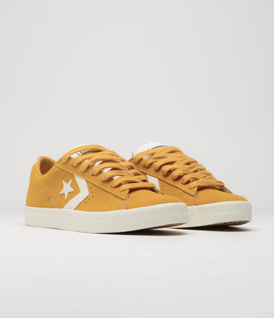 Converse PL Vulc Pro Ox Shoes in Sunflower Gold and Egret