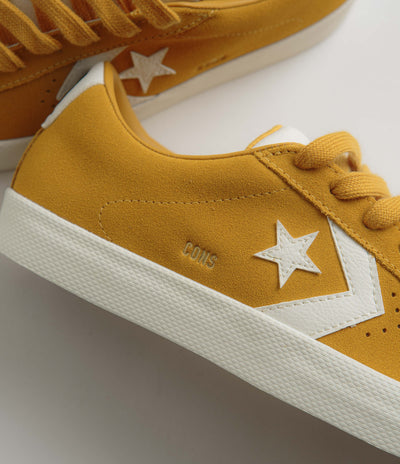 Converse PL Vulc Pro Ox Shoes in Sunflower Gold and Egret