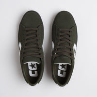 Converse Pro Leather Fall Tone Shoes - Forest Shelter / White / Black thumbnail