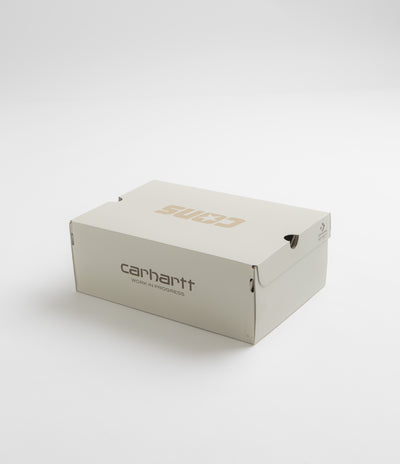 Converse x Carhartt WIP One Star Academy Pro Shoes in Dark Earth and Starfish / Egret