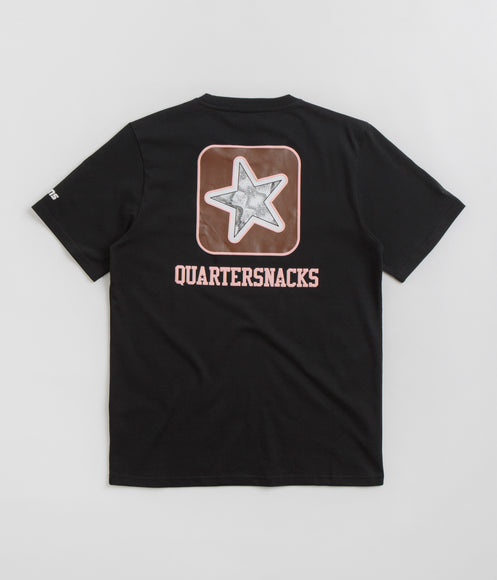 Converse x Quartersnacks T-Shirt - Converse Black