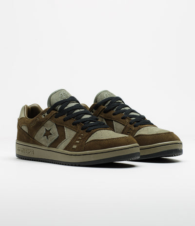 Converse x Sneeze Mag AS-1 Pro Ox Shoes in Olive Submarine and Surplus Olive / Black