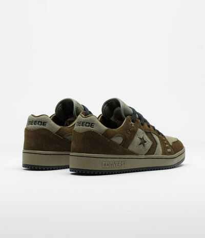 Converse x Sneeze Mag AS-1 Pro Ox Shoes in Olive Submarine and Surplus Olive / Black