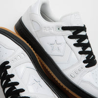 Converse x Sneeze Mag AS-1 Pro Ox Shoes in White and Black / Gum Honey thumbnail