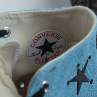 Converse x Stussy Chuck 70 Hi Shoes - Sky Blue thumbnail