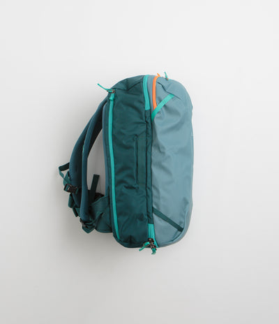 Cotopaxi Allpa 35L Travel Pack in Blue Spruce and Abyss