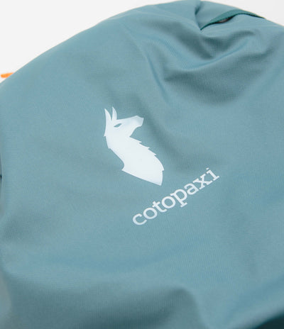 Cotopaxi Allpa 35L Travel Pack in Blue Spruce and Abyss