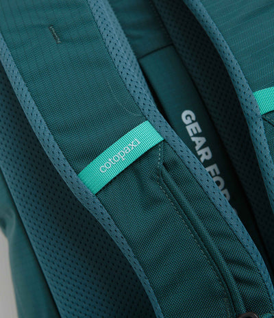 Cotopaxi Allpa 35L Travel Pack in Blue Spruce and Abyss