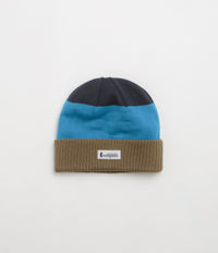 Cotopaxi Alto Beanie in Live Oak and Lake