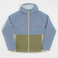 Cotopaxi Cielo Rain Jacket in Tempest and Moss thumbnail