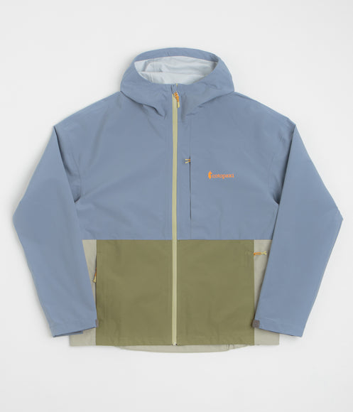 Cotopaxi Cielo Rain Jacket - Tempest / Moss