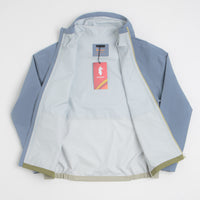 Cotopaxi Cielo Rain Jacket in Tempest and Moss thumbnail