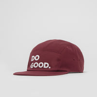 Cotopaxi Do Good 5 Panel Cap - Mulberry thumbnail