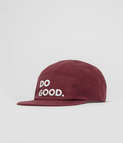 Cotopaxi Do Good 5 Panel Cap - Mulberry