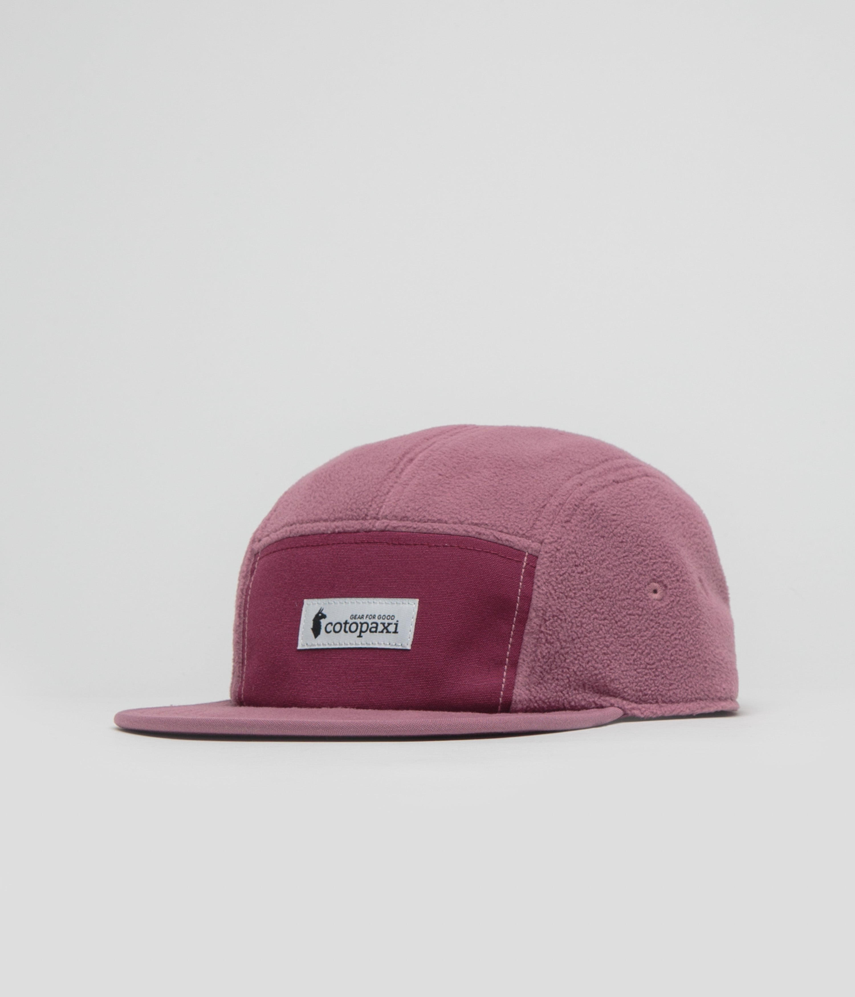 Cotopaxi Fleece 5 Panel Cap in Jam and Fig