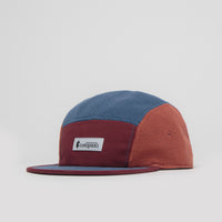 Cotopaxi Fleece 5 Panel Cap - Mulberry / Deep Sea thumbnail