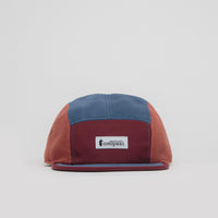 Cotopaxi Fleece 5 Panel Cap - Mulberry / Deep Sea thumbnail