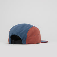 Cotopaxi Fleece 5 Panel Cap - Mulberry / Deep Sea thumbnail