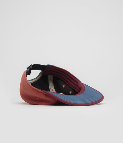 Cotopaxi Fleece 5 Panel Cap - Mulberry / Deep Sea