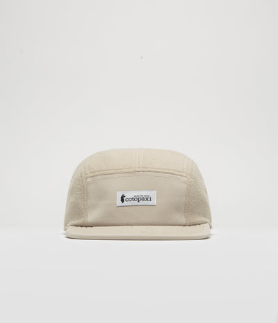 Cotopaxi Fleece 5 Panel Cap in Oatmeal
