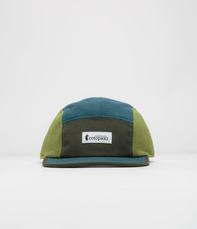 Cotopaxi Fleece 5 Panel Cap in Woods and Abyss