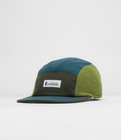 Cotopaxi Fleece 5 Panel Cap in Woods and Abyss