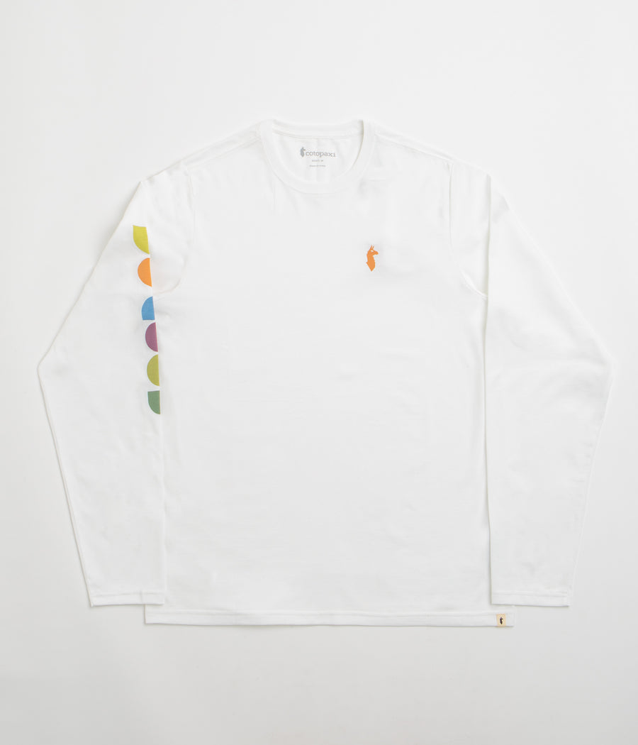 Cotopaxi Geo Do Good Long Sleeve T-Shirt in White