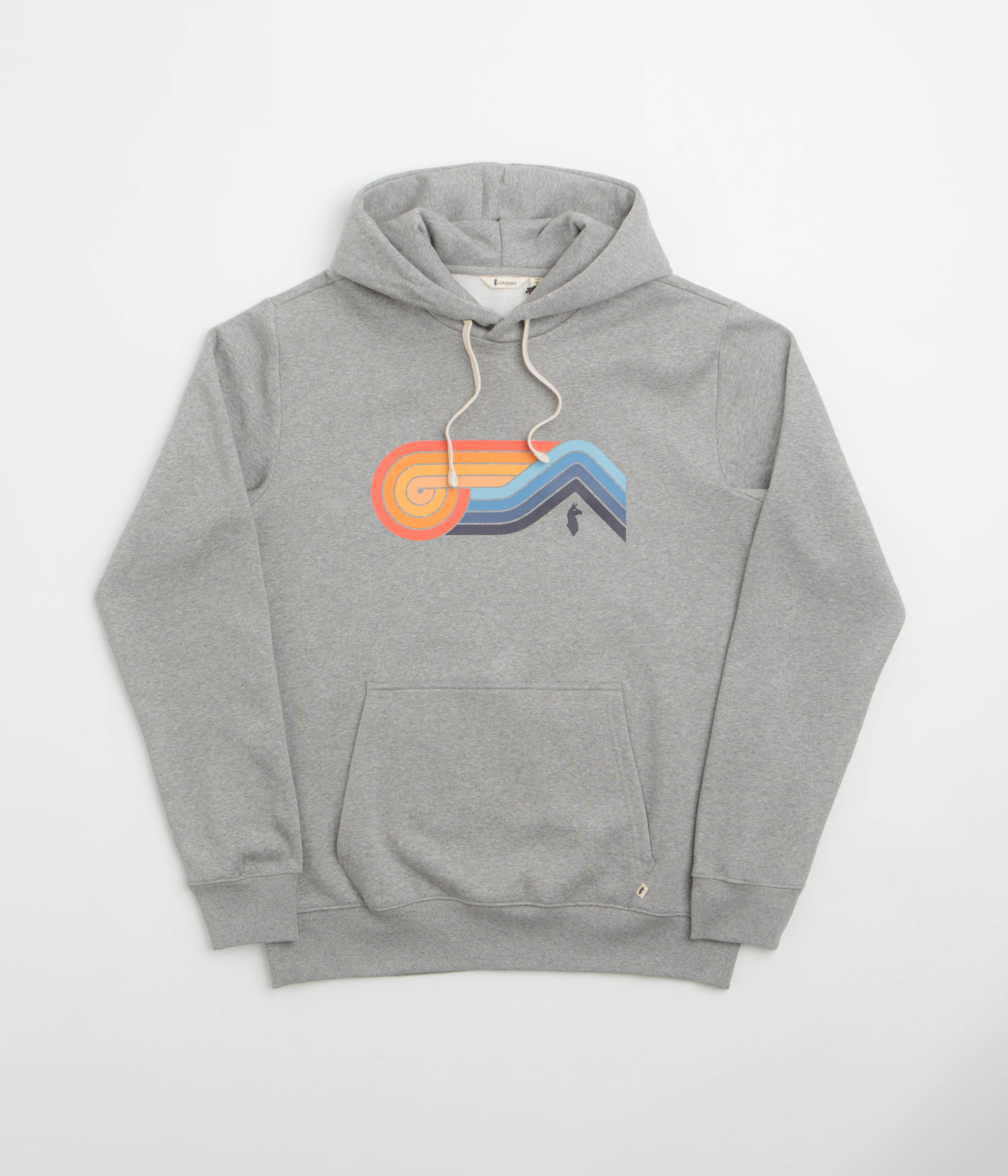 Cotopaxi Melting Sunset Hoodie in Heather Grey