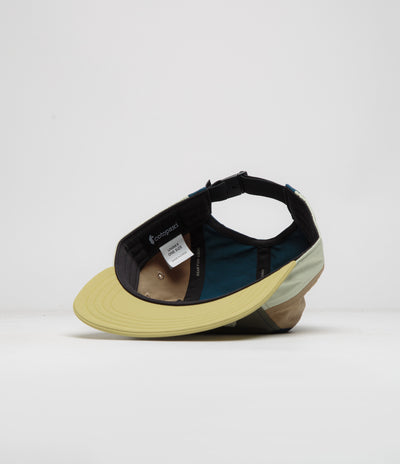 Cotopaxi Tech 5 Panel Cap in Fatigue and Lemongrass