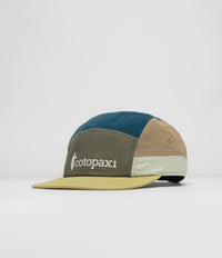 Cotopaxi Tech 5 Panel Cap in Fatigue and Lemongrass