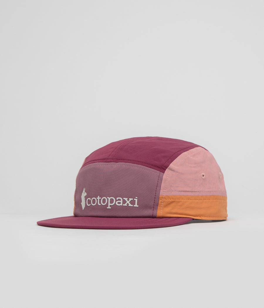 Cotopaxi Tech 5 Panel Cap in Fig and Jam