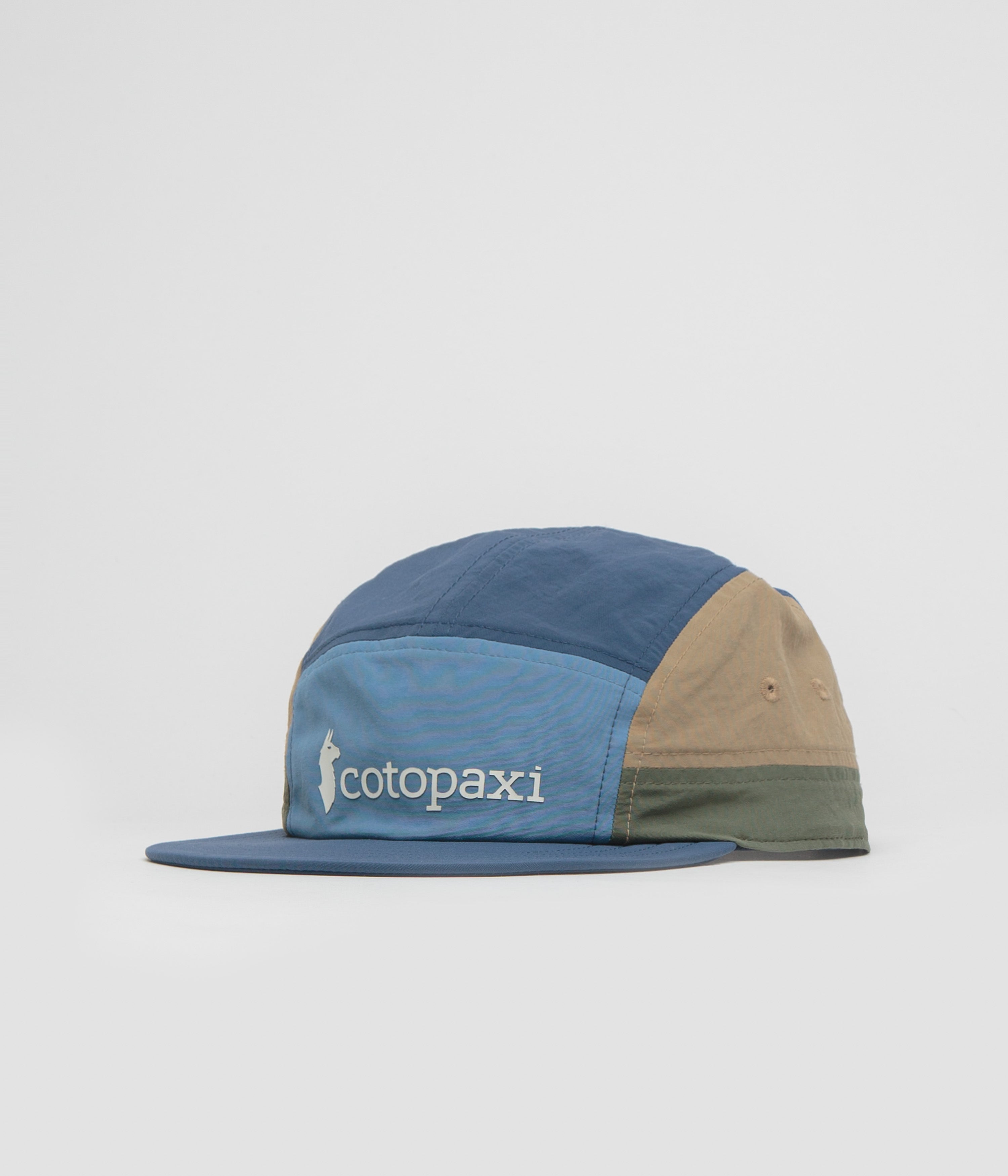 Cotopaxi Tech 5 Panel Cap in Fjord and Deep Sea