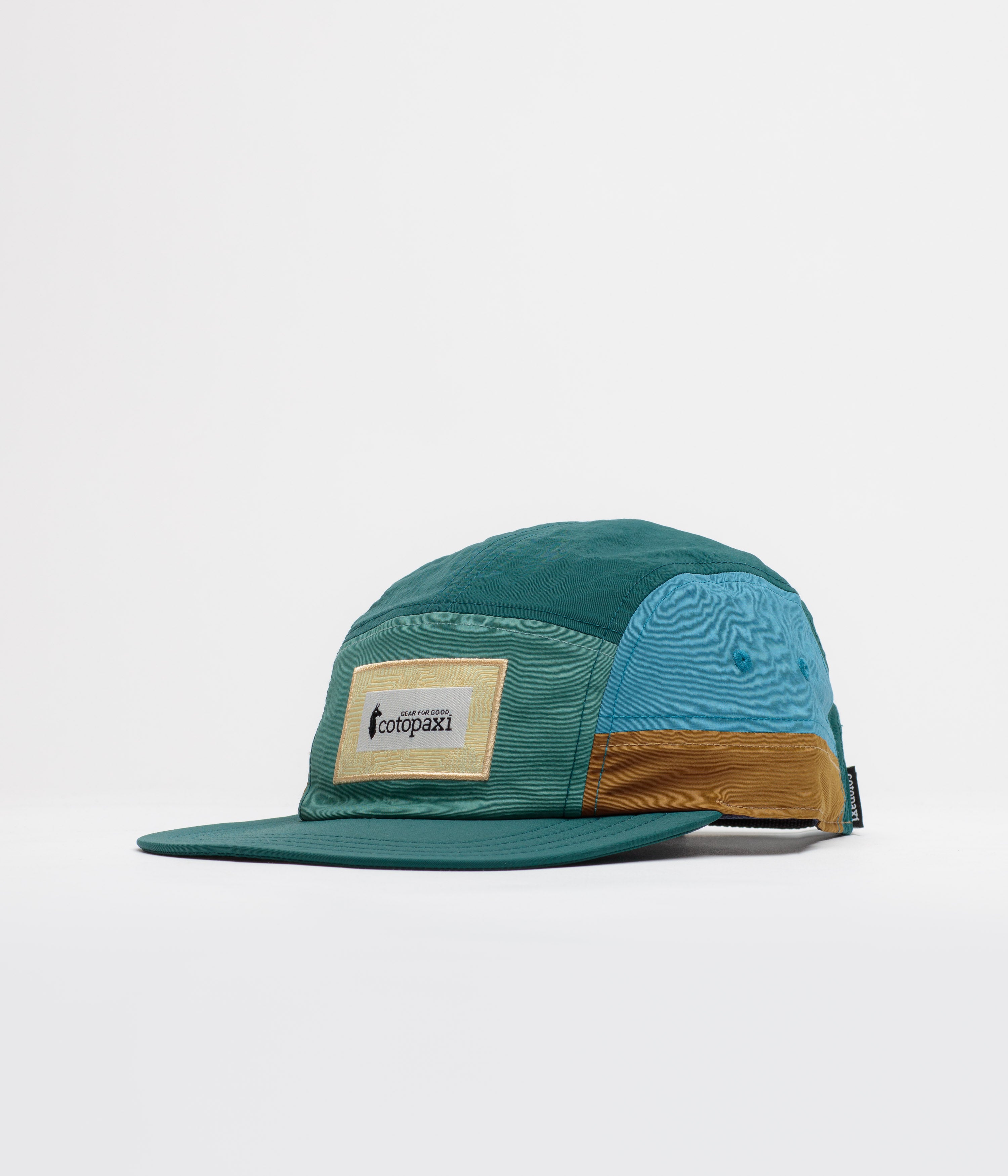 Cotopaxi Zen Garden Tech 5 Panel Cap - Juniper / Deep Ocean