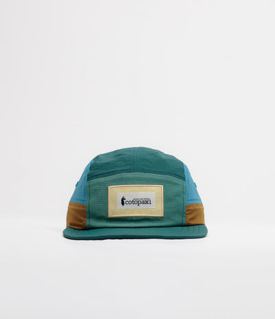 Cotopaxi Zen Garden Tech 5 Panel Cap - Juniper / Deep Ocean