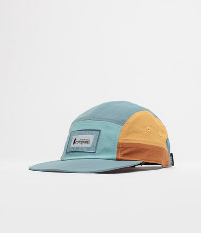 Cotopaxi Zen Garden Tech 5 Panel Cap - Tide Pool / Everglade