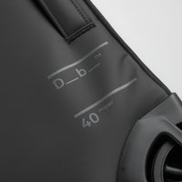 D_b_ Hugger 40L Carry-On Roller Bag in Black Out thumbnail
